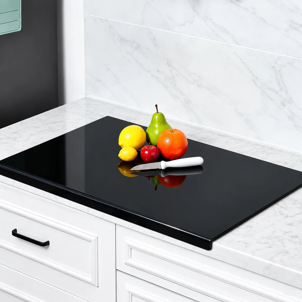 Anti-Slip Cutting Board with Counter Lip