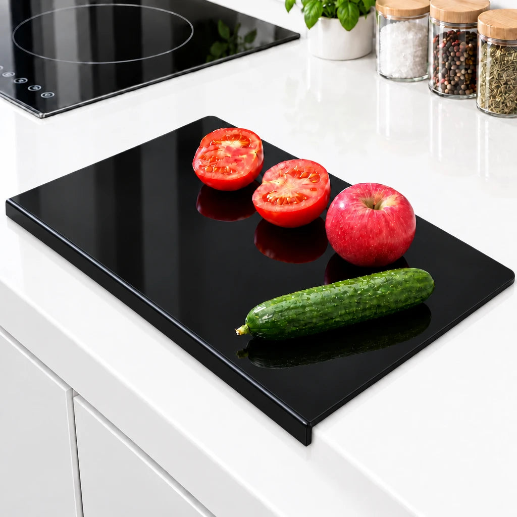 Anti-Slip Cutting Board with Counter Lip