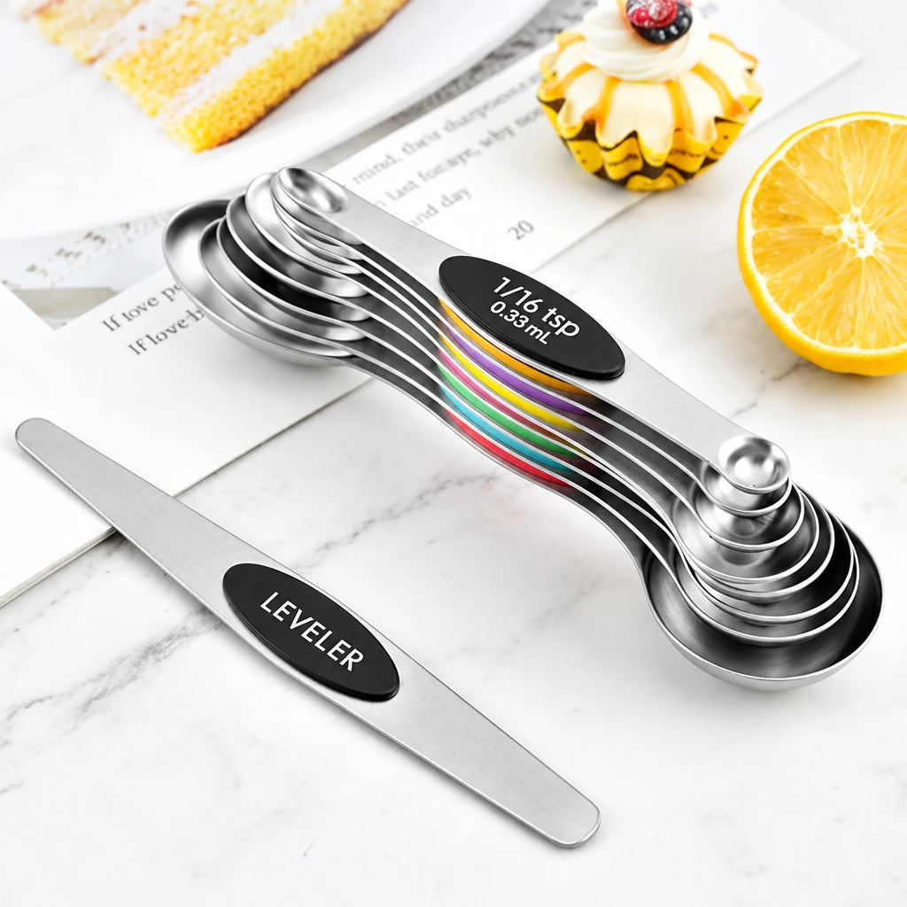 Magnetic Measuring Spoons Set