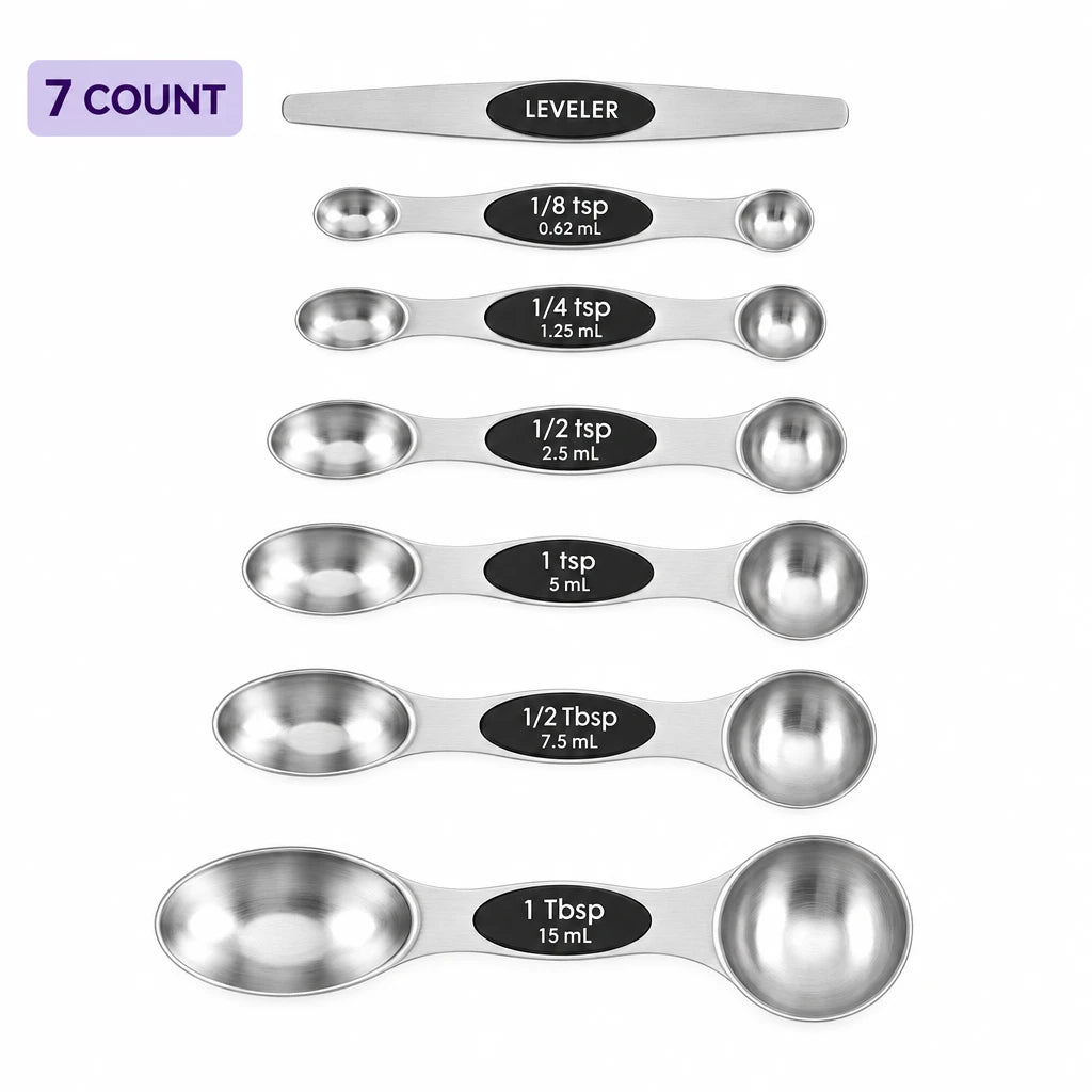 Magnetic Measuring Spoons Set