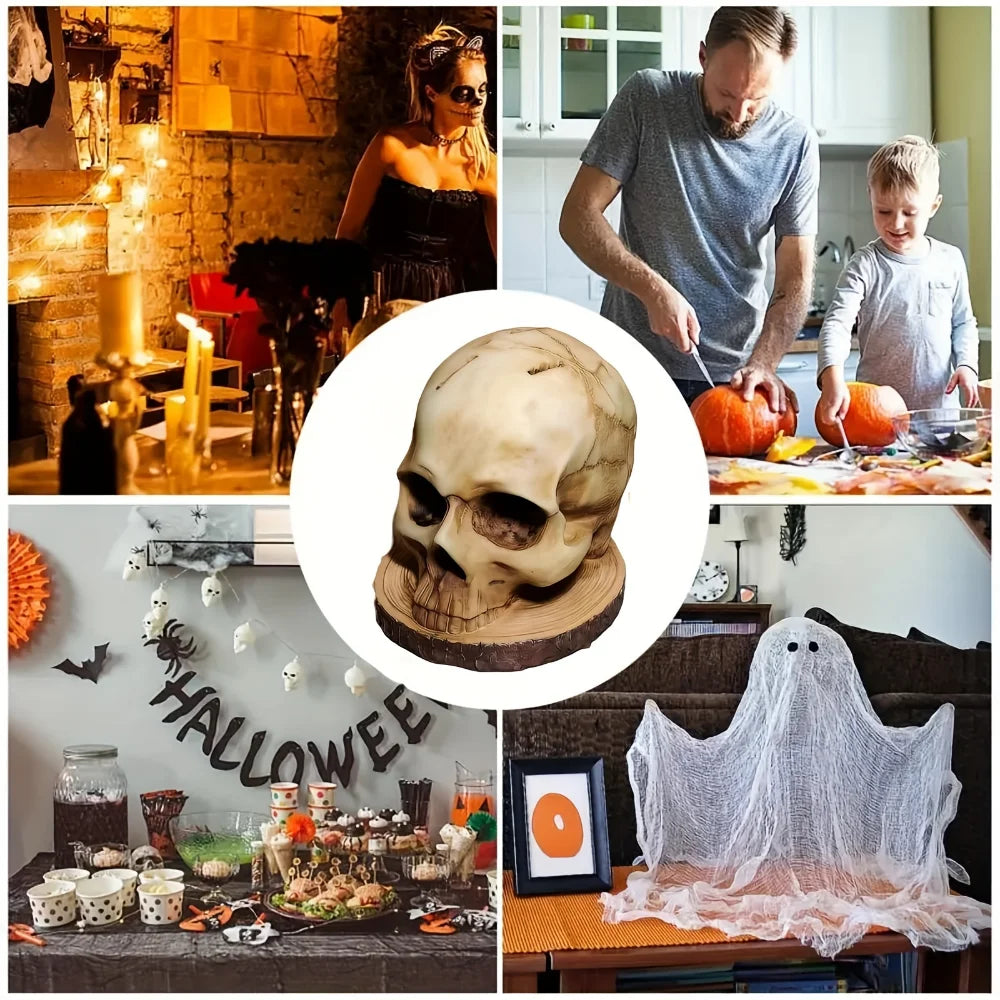 Skull-Shaped Knife Holder