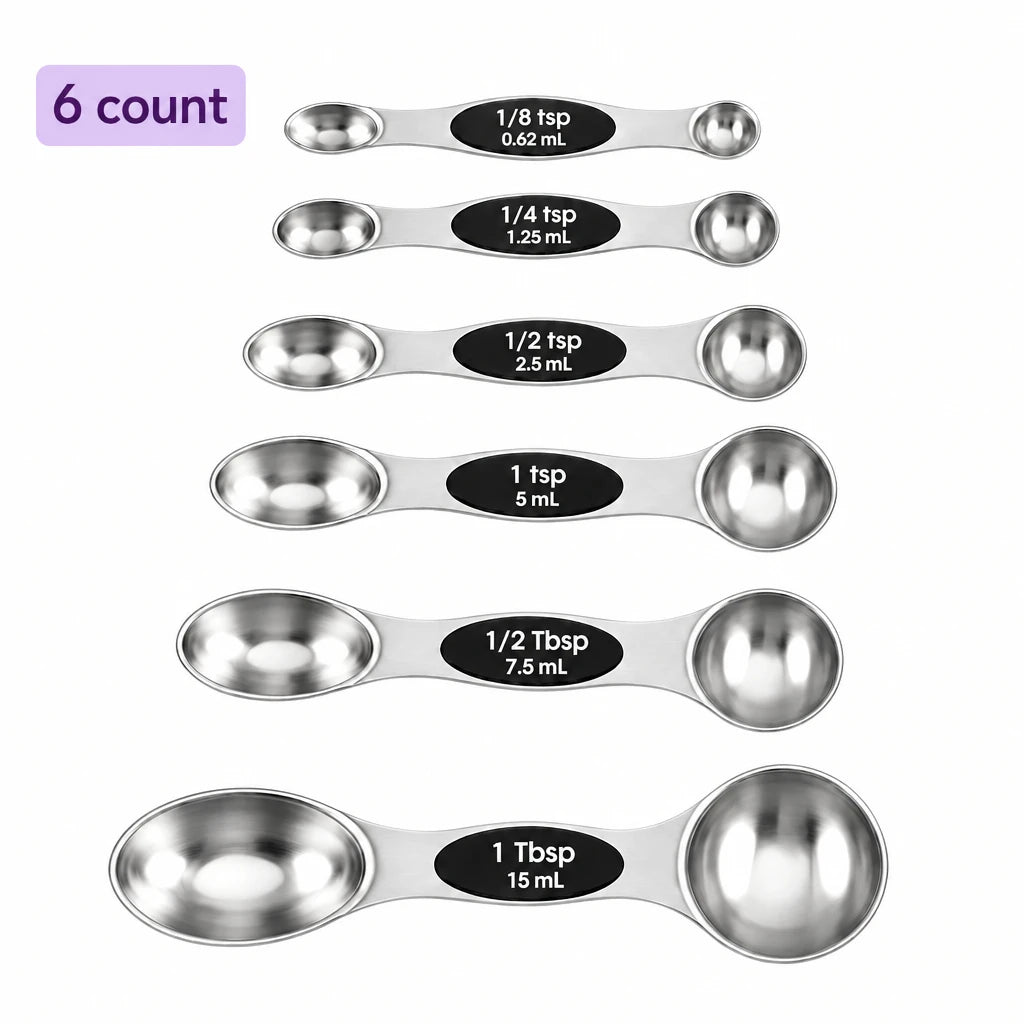 Magnetic Measuring Spoons Set