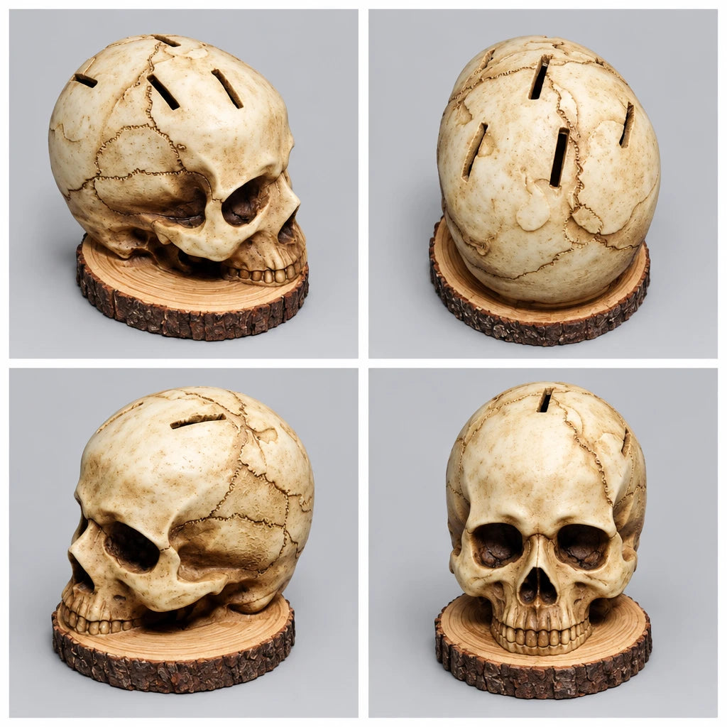 Skull-Shaped Knife Holder
