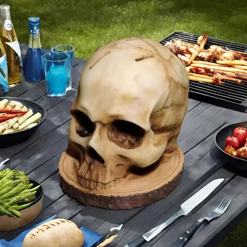 Skull-Shaped Knife Holder