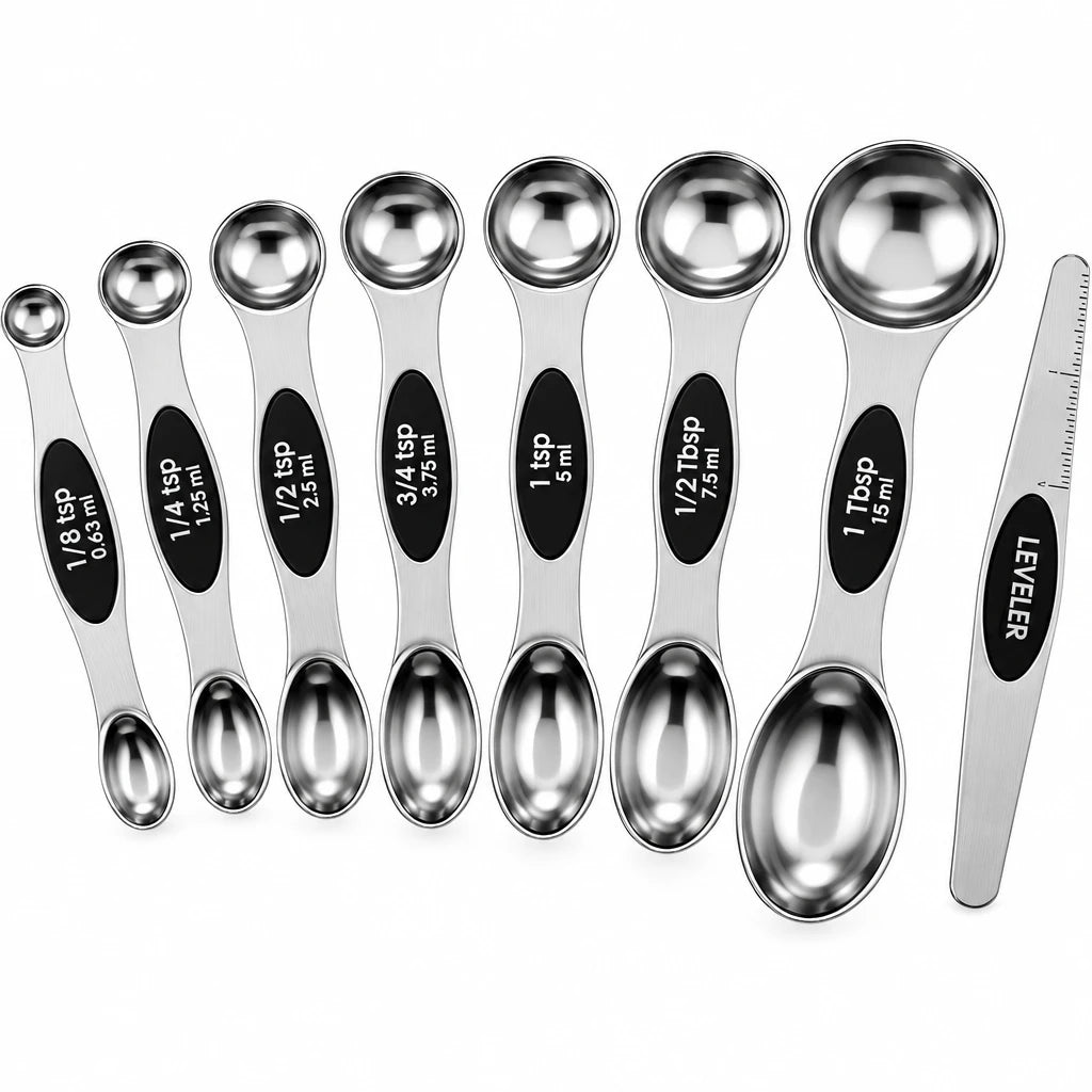 Magnetic Measuring Spoons Set